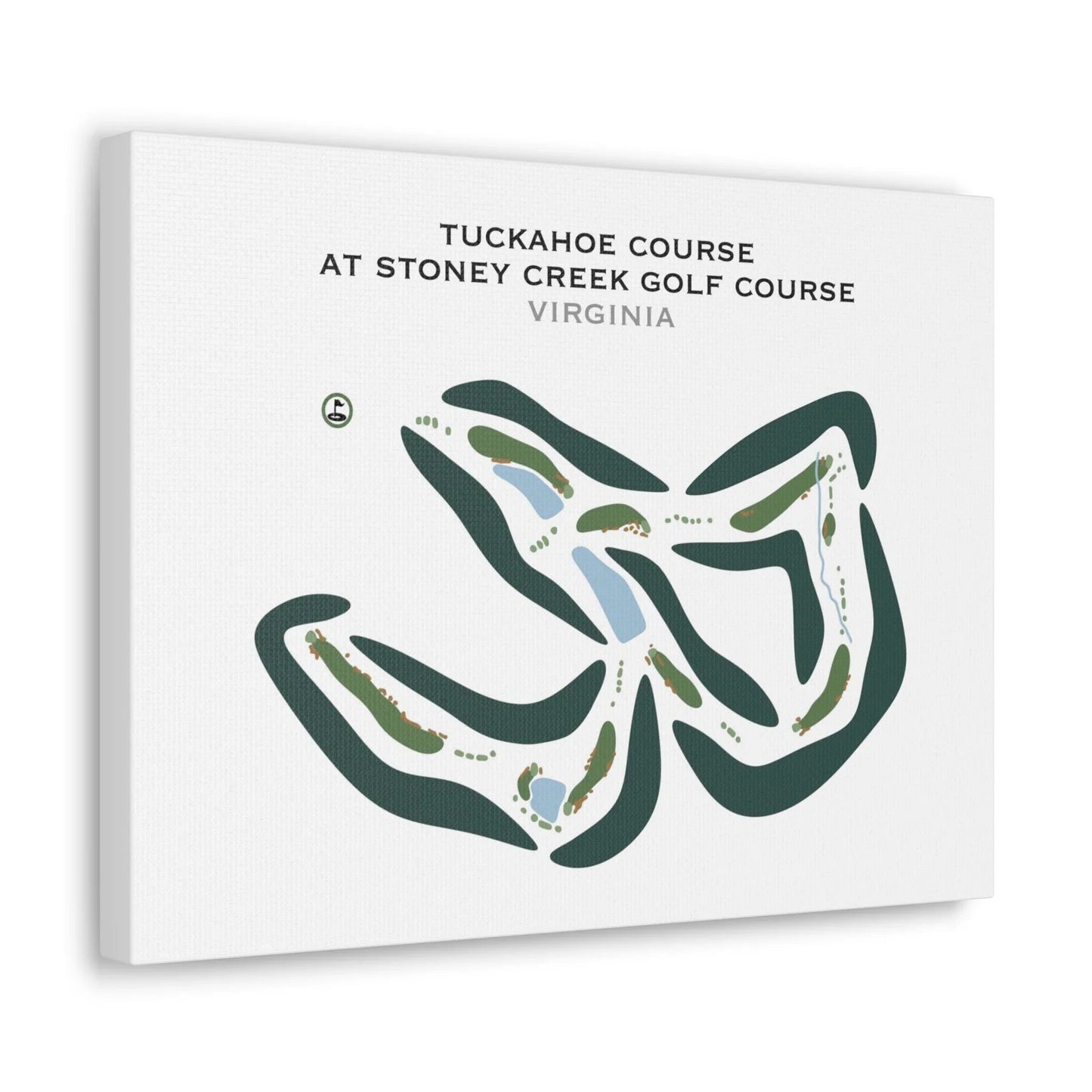 Stoney Creek Golf Course at Wintergreen Resort, Tuckahoe Course, Virginia - Printed Golf Courses
