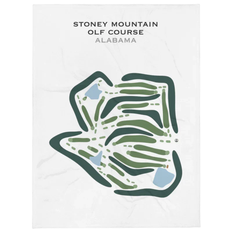 Stoney Mountain Golf Course, Alabama - Printed Golf Courses