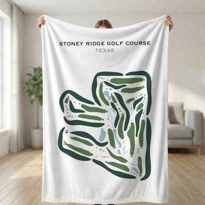 Stoney Ridge Golf Course, Texas - Printed Golf Courses