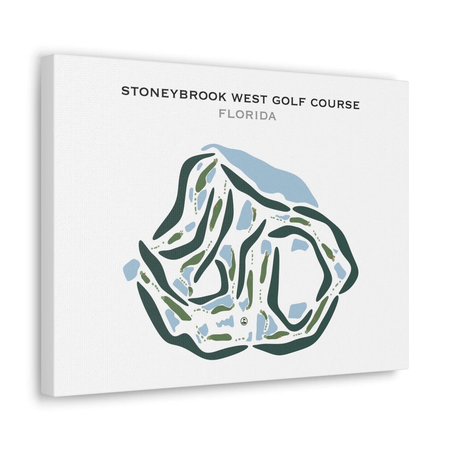 Stoneybrook West Golf Course, Florida - Printed Golf Courses