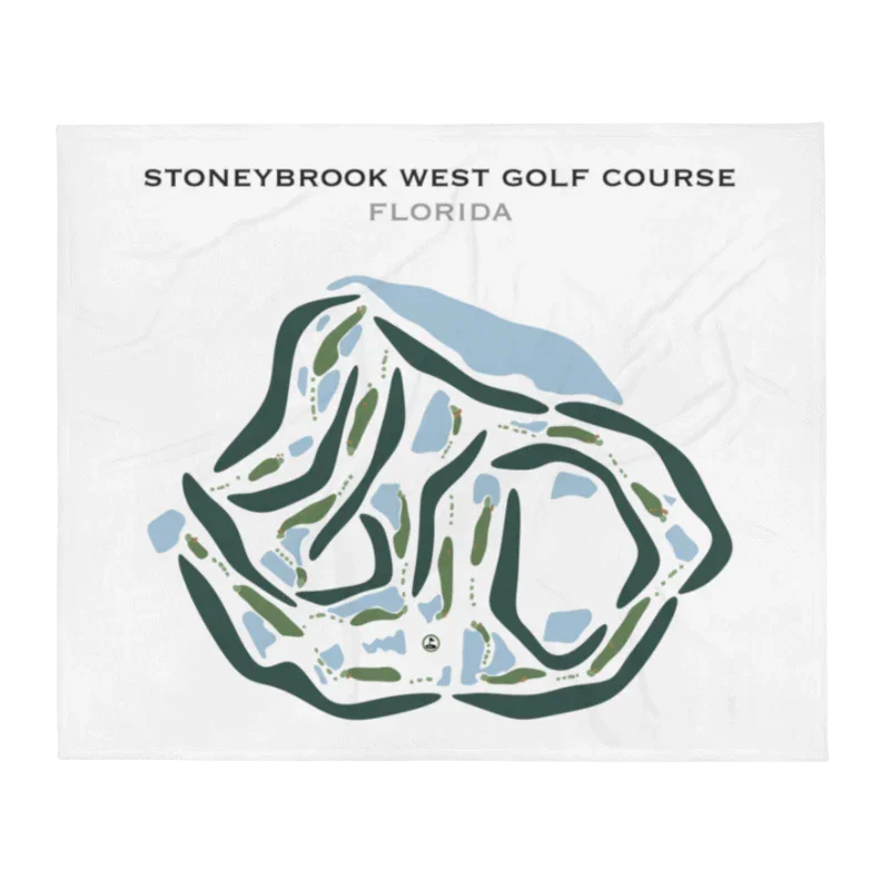 Stoneybrook West Golf Course, Florida - Printed Golf Courses