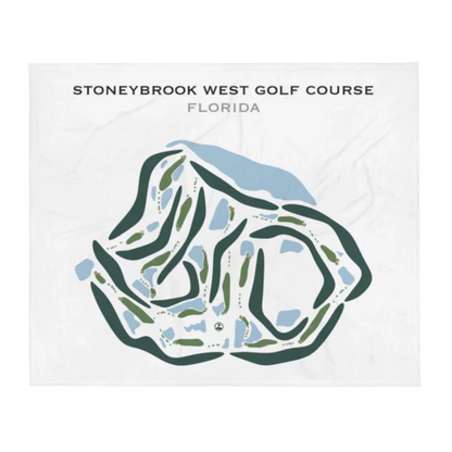 Stoneybrook West Golf Course, Florida - Printed Golf Courses