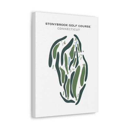 Stonybrook Golf Course, Connecticut - Printed Golf Course