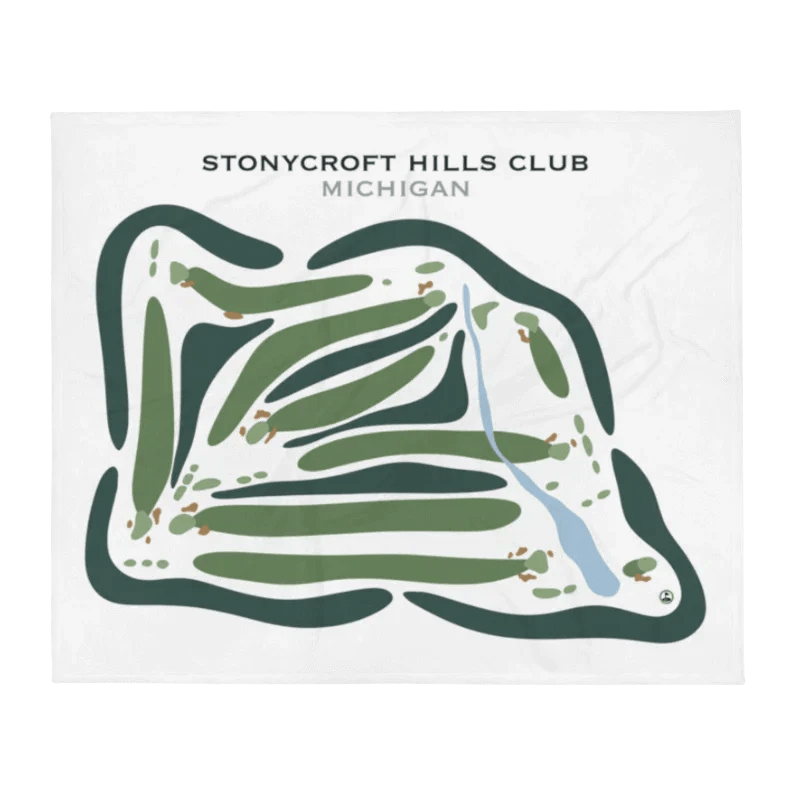Stonycroft Hills Club, Michigan - Printed Golf Courses