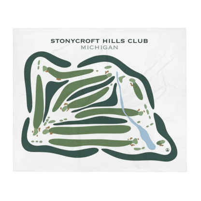 Stonycroft Hills Club, Michigan - Printed Golf Courses