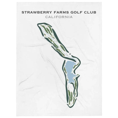 Strawberry Farms Golf Club, California - Printed Golf Courses