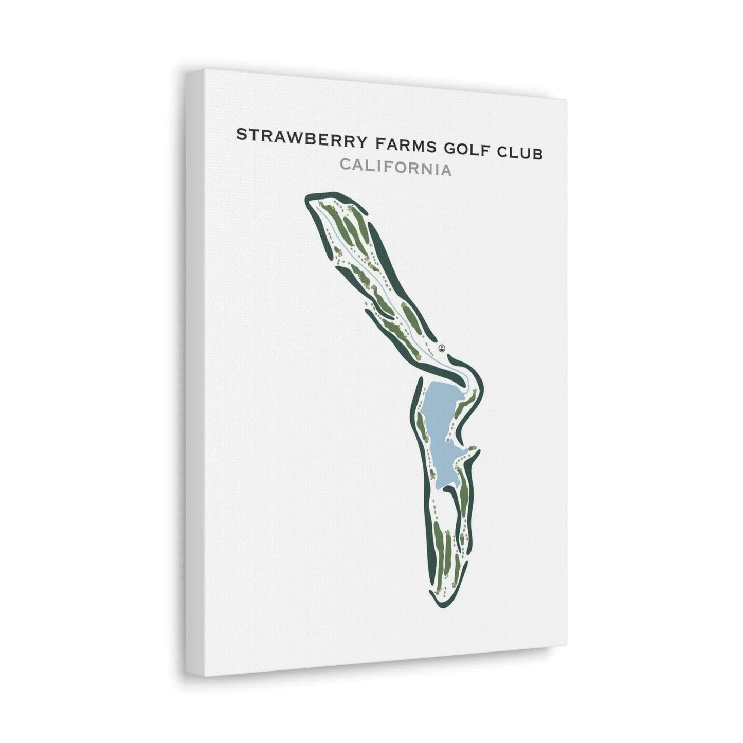 Strawberry Farms Golf Club, California - Printed Golf Courses