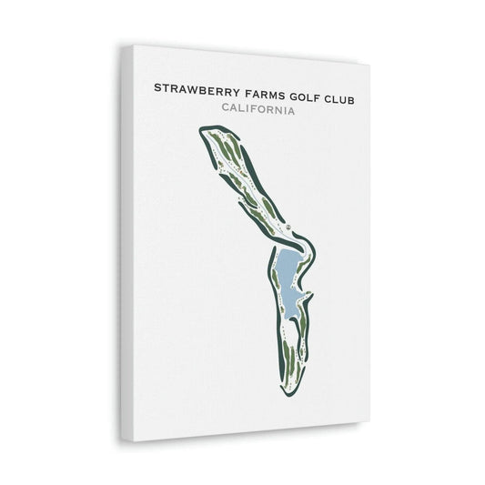Strawberry Farms Golf Club, California - Printed Golf Courses
