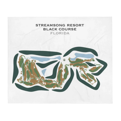 Streamsong Resort, Black Course, Florida - Printed Golf Courses