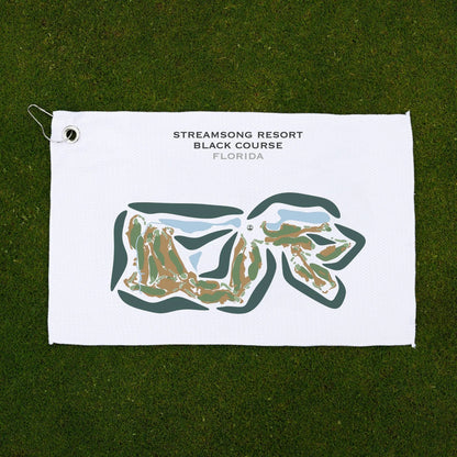 Streamsong Resort, Black Course, Florida - Printed Golf Courses