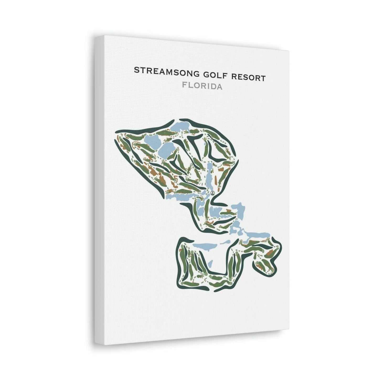 Streamsong Golf & ClubHouse, Florida - Printed Golf Courses