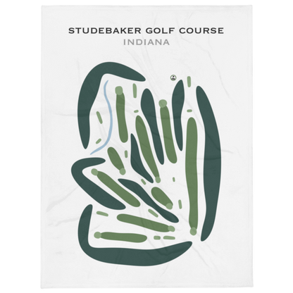Studebaker Golf Course, Indiana - Printed Golf Courses