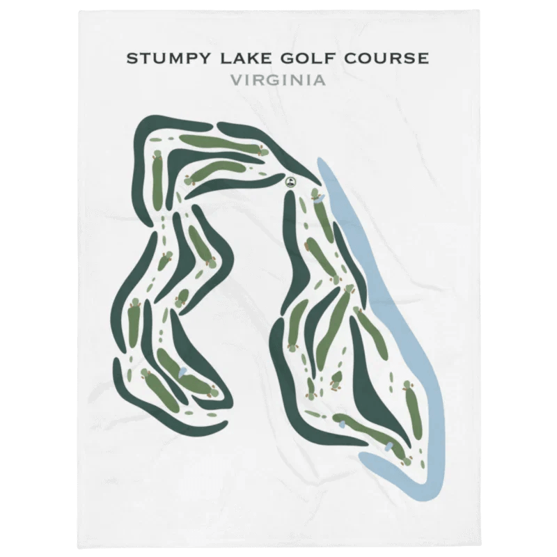 Stumpy Lake Golf Course, Virginia - Printed Golf Courses
