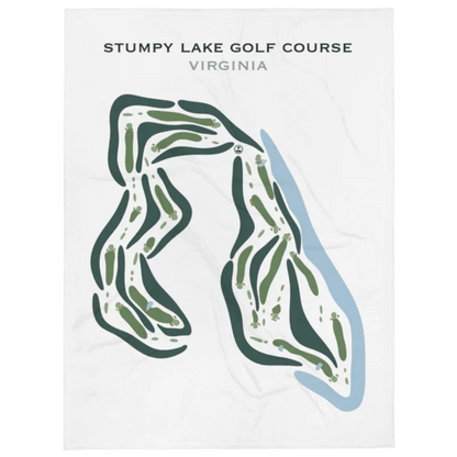 Stumpy Lake Golf Course, Virginia - Printed Golf Courses