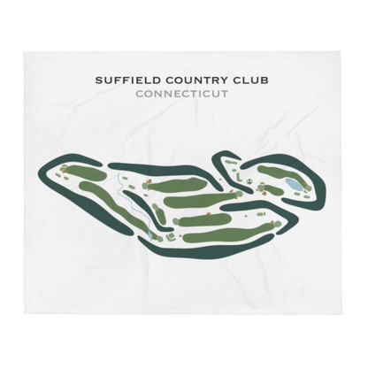 Suffield Country Club, Connecticut - Printed Golf Courses