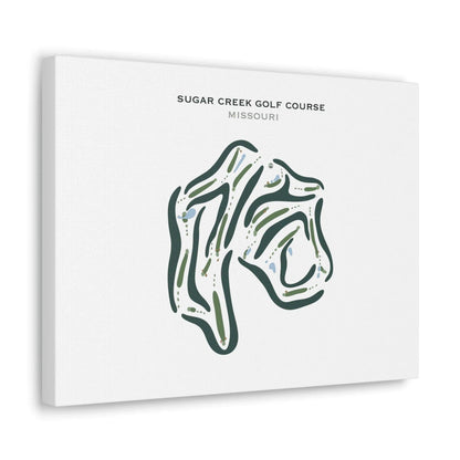 Sugar Creek Golf Course, Missouri - Printed Golf Courses