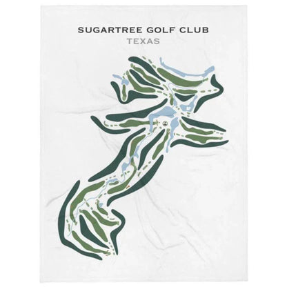 Sugar Tree Golf Club, Texas - Printed Golf Course