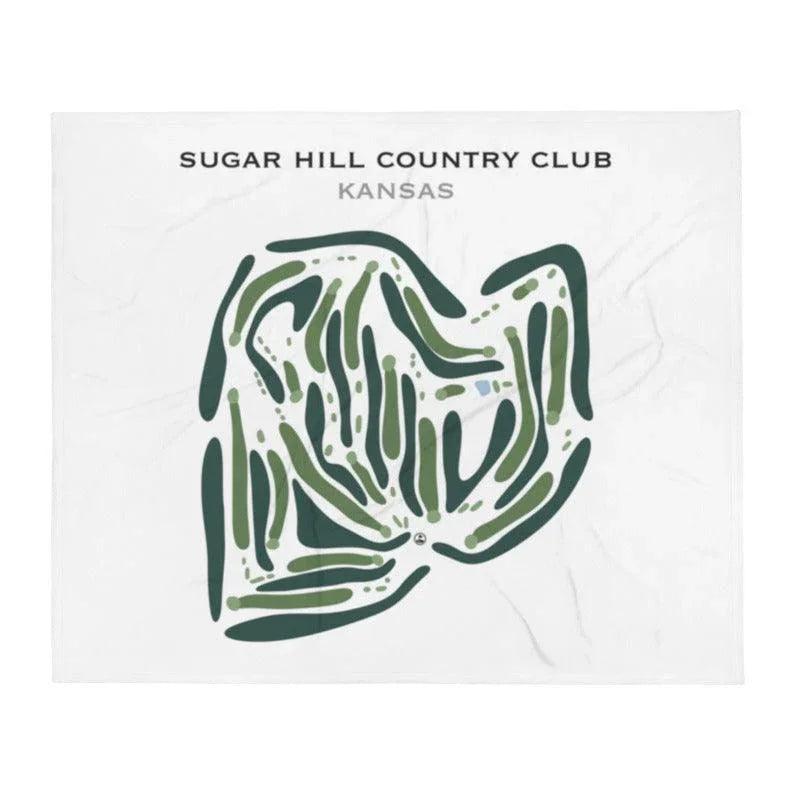 Sugar Hill Country Club, Kansas - Printed Golf Course