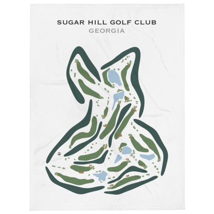 Sugar Hill Golf Club, Georgia - Printed Golf Courses