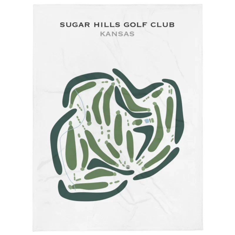 Sugar Hills Golf Club, Kansas - Printed Golf Courses