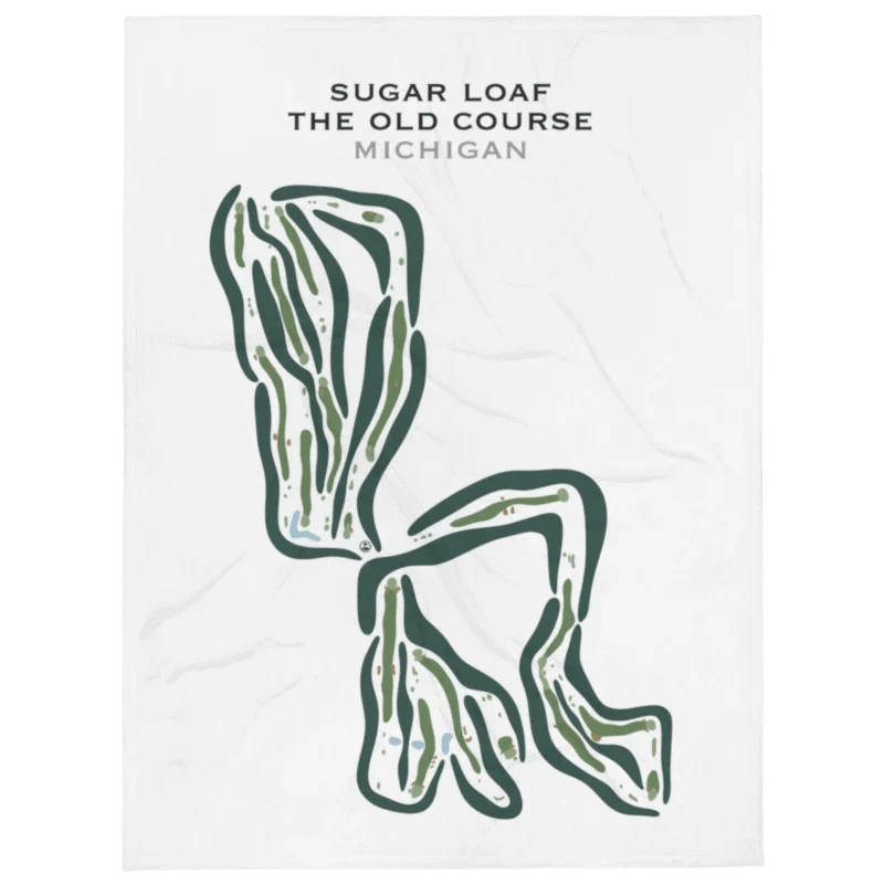 Sugar Loaf The Old Course, Michigan - Printed Golf Courses