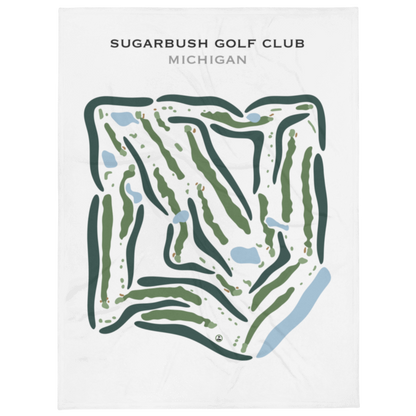 Sugarbush Golf Club, Michigan - Printed Golf Courses