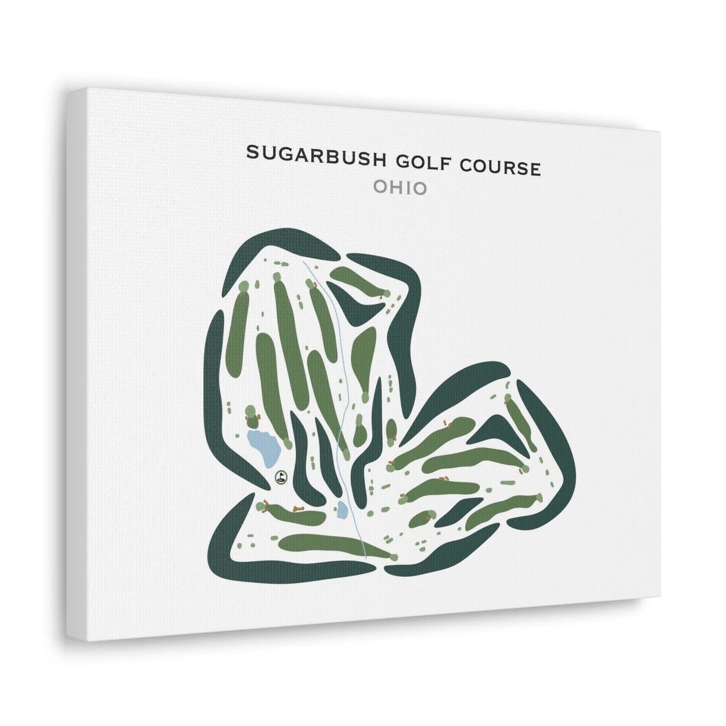 Sugar Bush Golf Club, Ohio - Printed Golf Courses