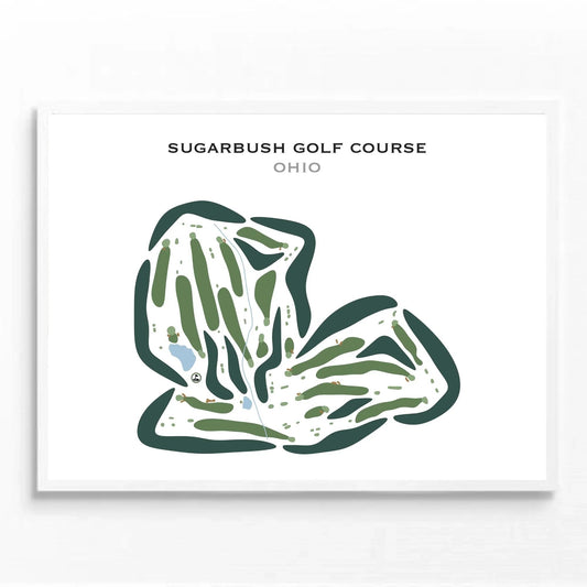 Sugar Bush Golf Club, Ohio - Printed Golf Courses