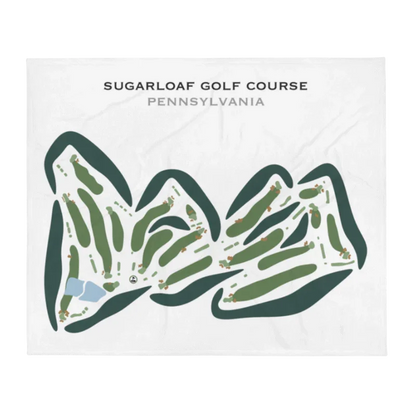 Sugarloaf Golf Club, Pennsylvania - Printed Golf Courses
