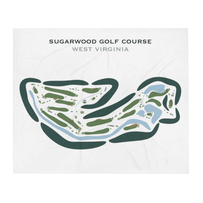 Sugarwood Golf Course, West Virginia - Printed Golf Courses