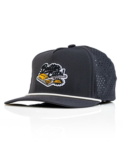 Perforated Rope Hat - Butter Cut
