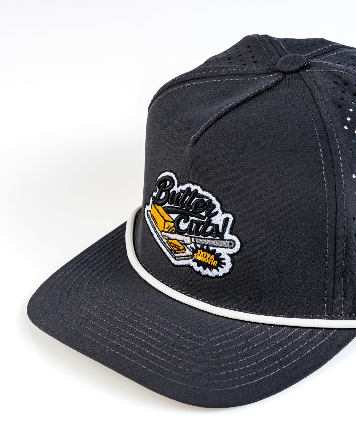 Perforated Rope Hat - Butter Cut