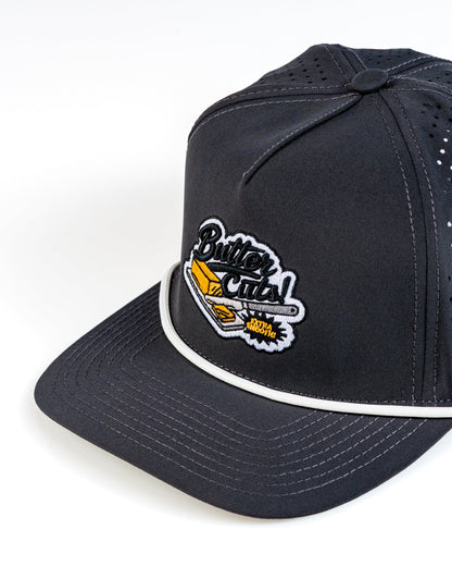 Perforated Rope Hat - Butter Cut