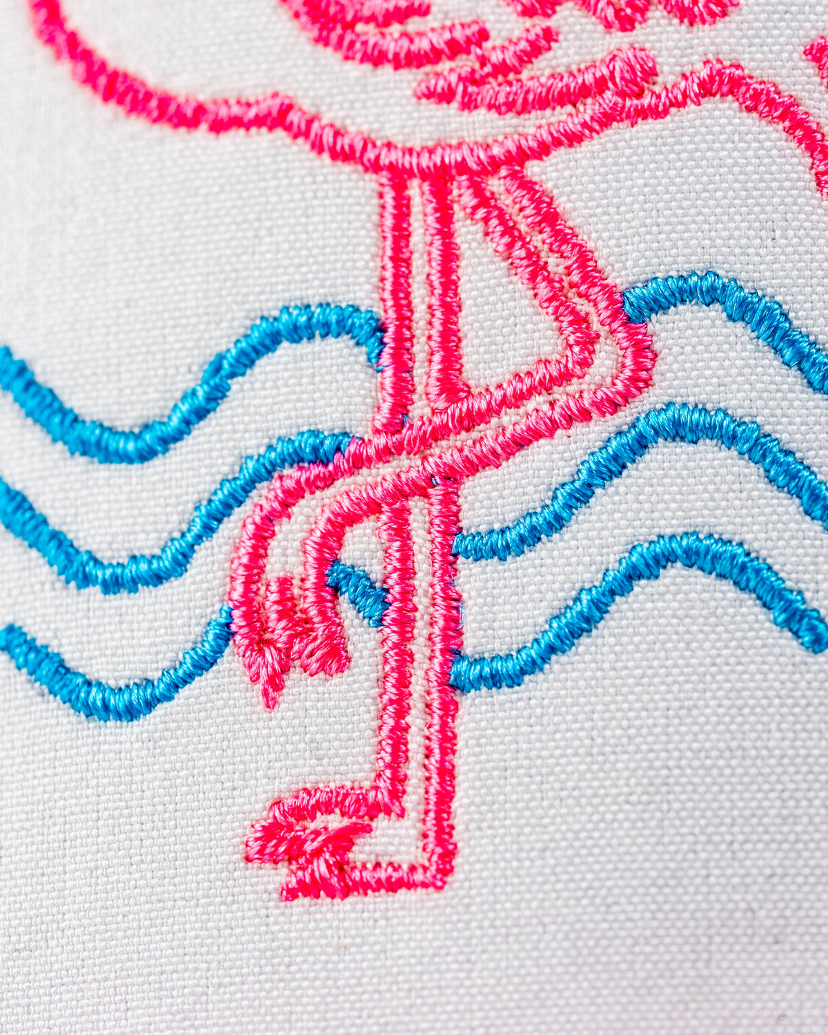 Perforated Rope Hat - Flamingo