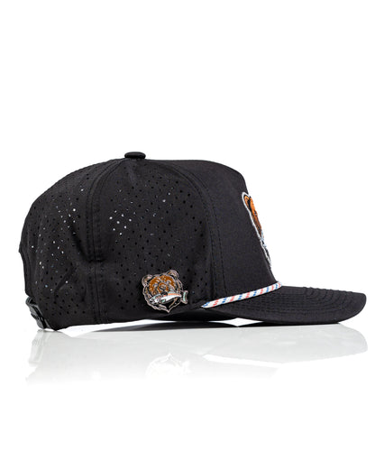 Perforated Rope Hat - Grizzly