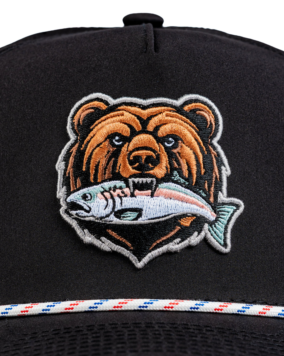 Perforated Rope Hat - Grizzly