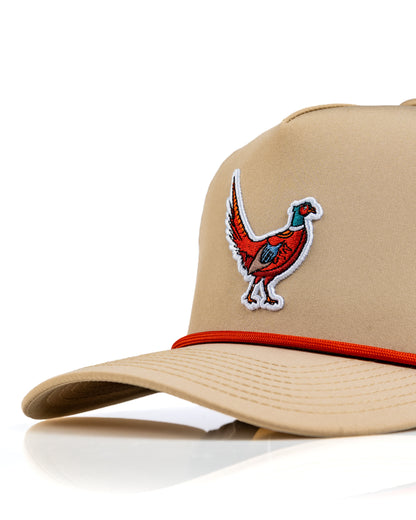 Perforated Rope Hat - Pheasant
