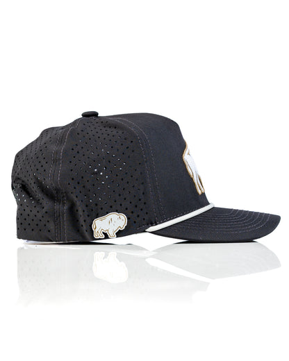 Perforated Rope Hat - Great White Buffalo