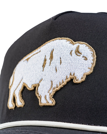 Perforated Rope Hat - Great White Buffalo