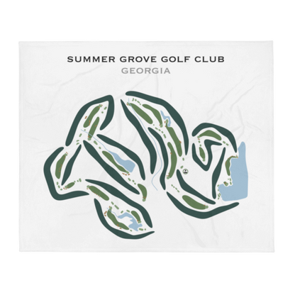 Summer Grove Golf Club, Georgia - Printed Golf Courses