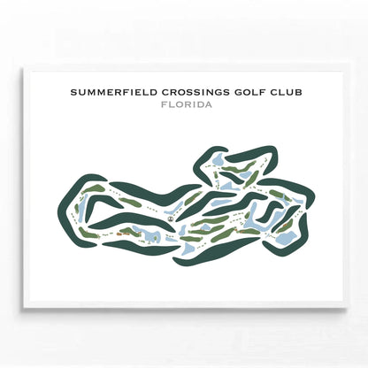 Summerfield Crossings Golf Club, Florida - Printed Golf Courses