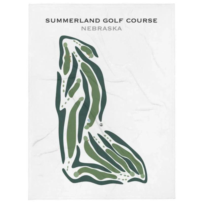 Summerland Golf Course, Nebraska - Printed Golf Courses