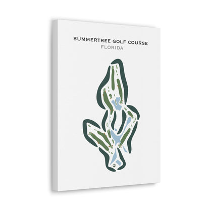 Summertree Golf Course, Florida - Printed Golf Courses