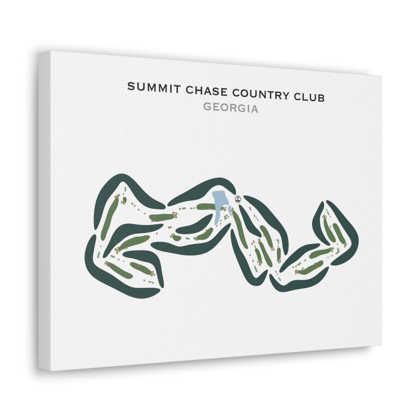Summit Chase Country Club, Georgia - Printed Golf Courses