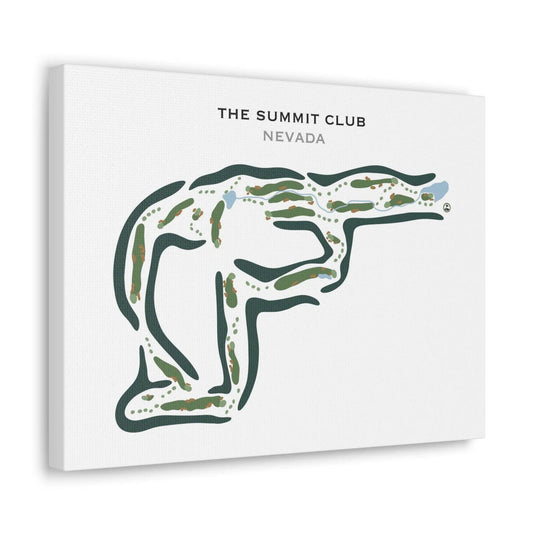 The Summit Club, Nevada - Printed Golf Courses
