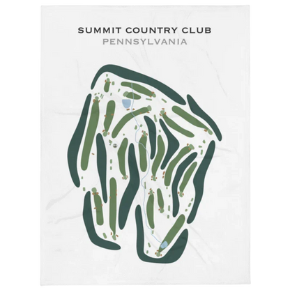 Summit Country Club, Pennsylvania - Printed Golf Courses