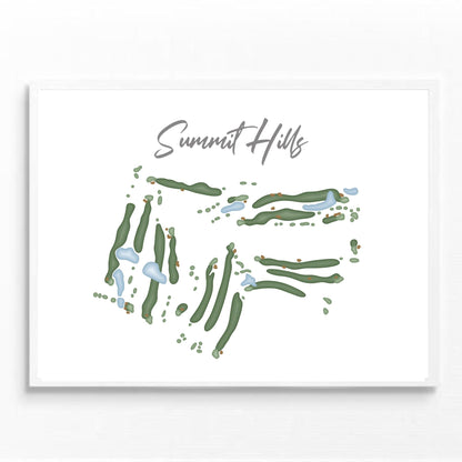 Summit Hills Country Club, Kentucky (New Course) - Gradient Style