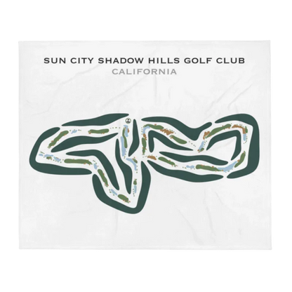 Sun City Shadow Hills Golf Club, California - Printed Golf Courses