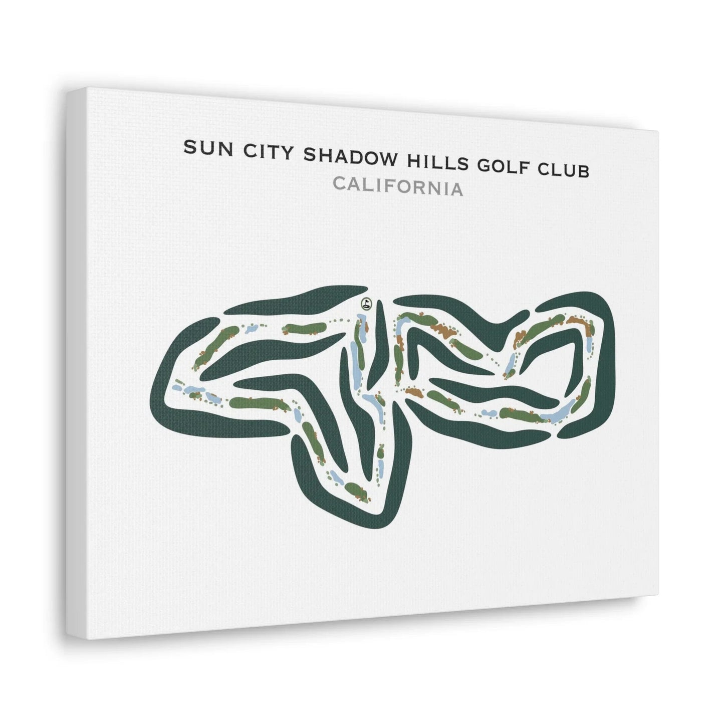 Sun City Shadow Hills Golf Club, California - Printed Golf Courses
