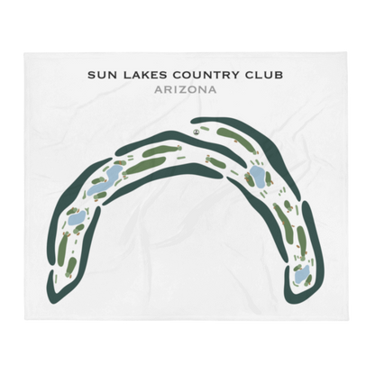 Sun Lakes Country Club, Arizona - Printed Golf Courses